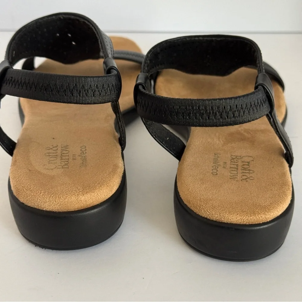Croft & Barrow Lorelai Women's Comfort Flat Strappy Sandals Size 7